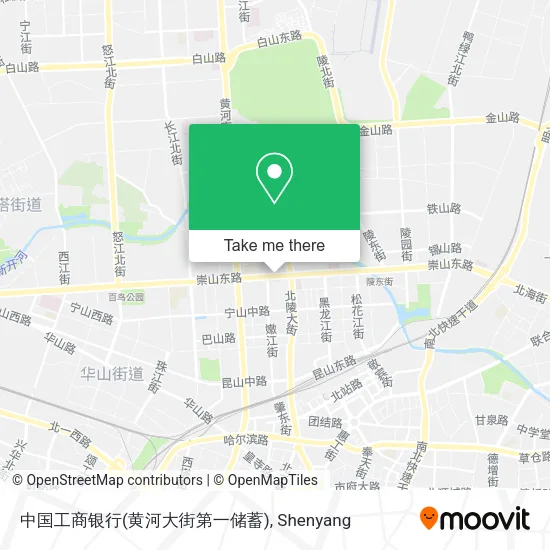 中国工商银行(黄河大街第一储蓄) map