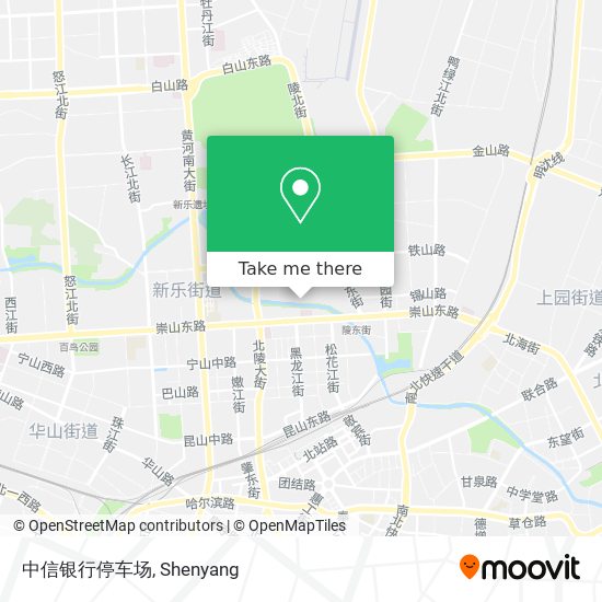 中信银行停车场 map