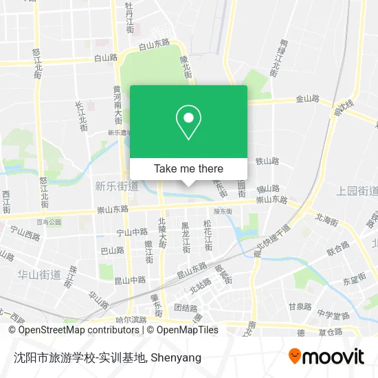沈阳市旅游学校-实训基地 map