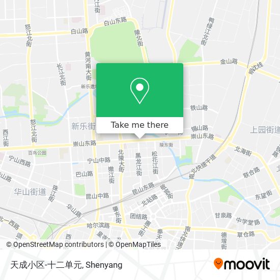 天成小区-十二单元 map