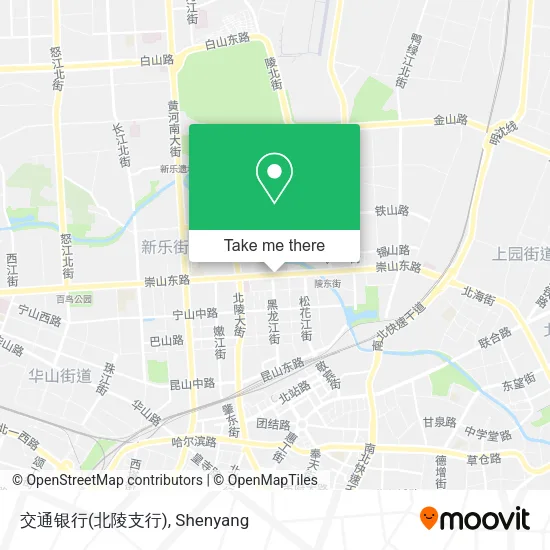 交通银行(北陵支行) map
