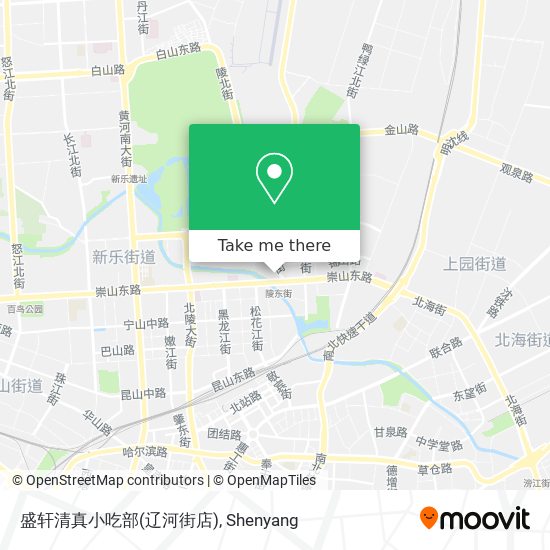 盛轩清真小吃部(辽河街店) map