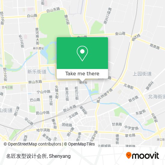 名匠发型设计会所 map