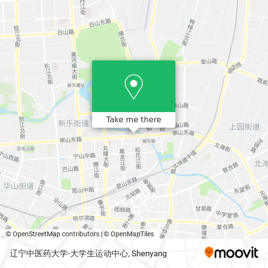 辽宁中医药大学-大学生运动中心 map