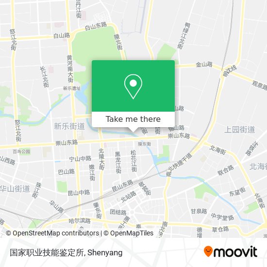 国家职业技能鉴定所 map