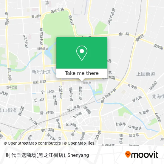 时代自选商场(黑龙江街店) map