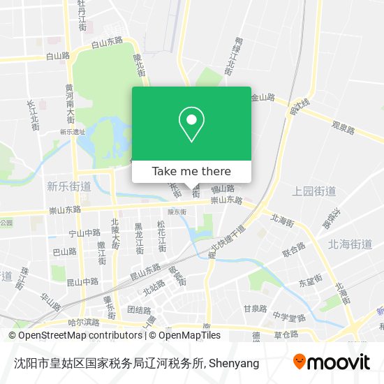 沈阳市皇姑区国家税务局辽河税务所 map