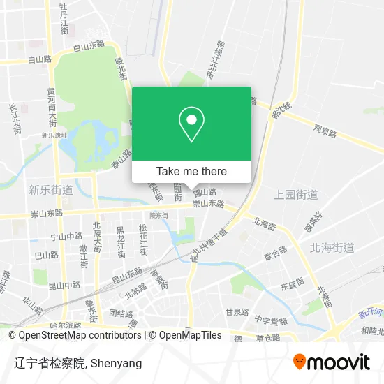辽宁省检察院 map