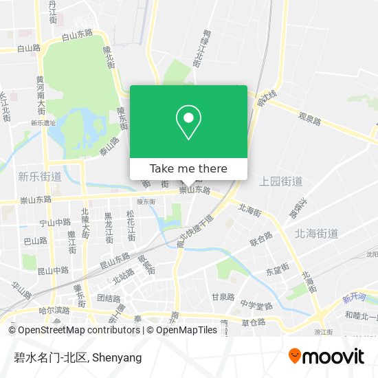 碧水名门-北区 map
