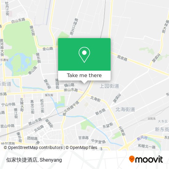 似家快捷酒店 map