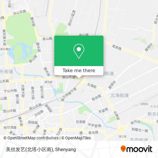 美丝发艺(北塔小区南) map