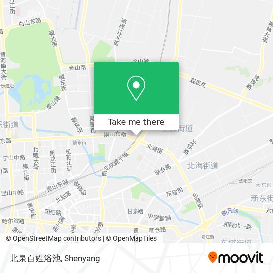 北泉百姓浴池 map