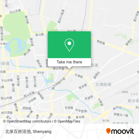 北泉百姓浴池 map
