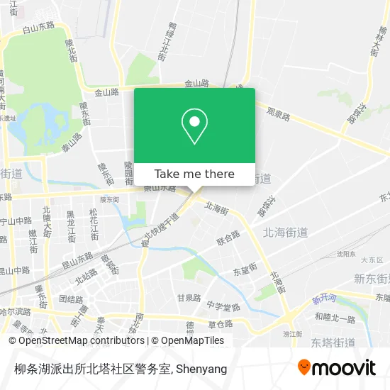 柳条湖派出所北塔社区警务室 map