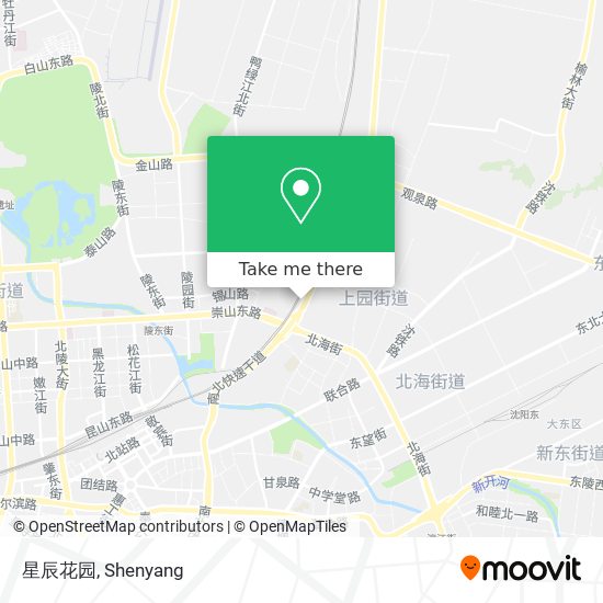 星辰花园 map