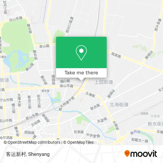 客运新村 map