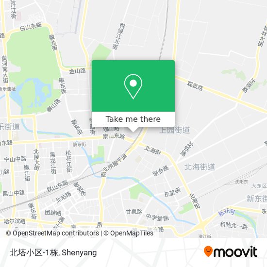 北塔小区-1栋 map