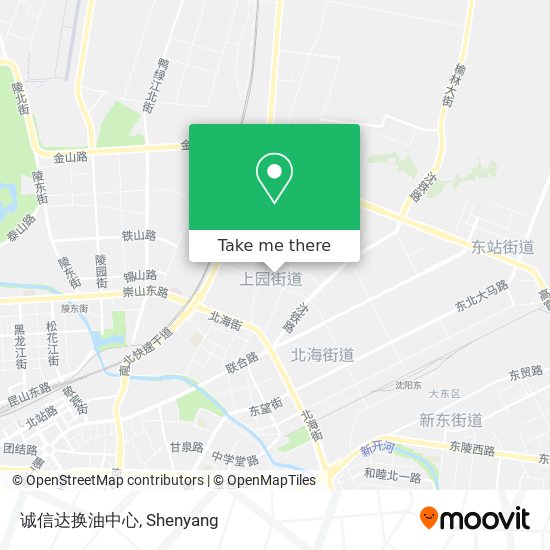 诚信达换油中心 map