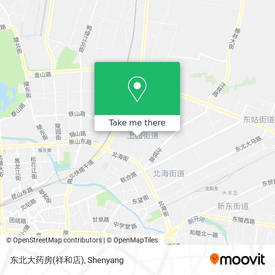 东北大药房(祥和店) map