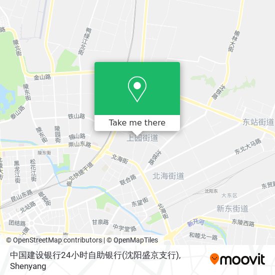 中国建设银行24小时自助银行(沈阳盛京支行) map