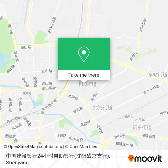 中国建设银行24小时自助银行(沈阳盛京支行) map