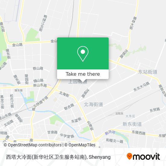 西塔大冷面(新华社区卫生服务站南) map
