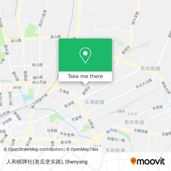 人和棋牌社(老瓜堡东路) map