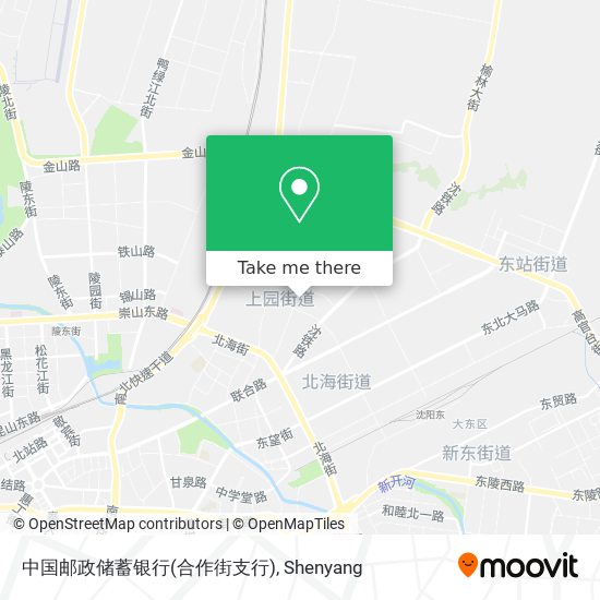 中国邮政储蓄银行(合作街支行) map