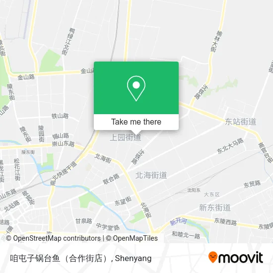 咱屯子锅台鱼（合作街店） map