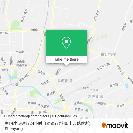中国建设银行24小时自助银行(沈阳上园储蓄所) map