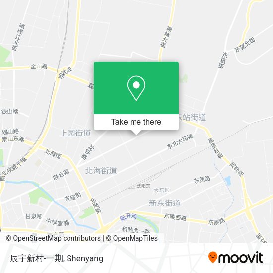 辰宇新村-一期 map