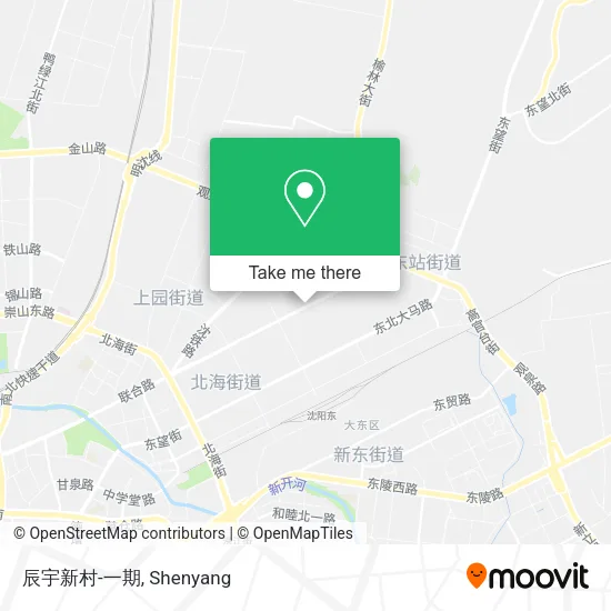 辰宇新村-一期 map