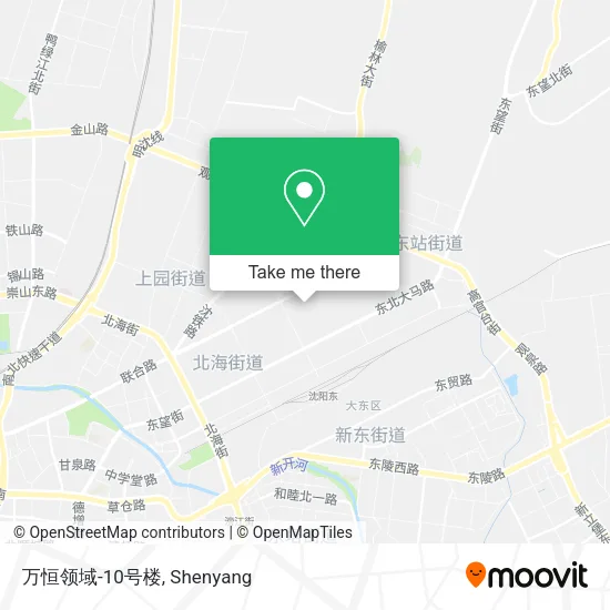 万恒领域-10号楼 map