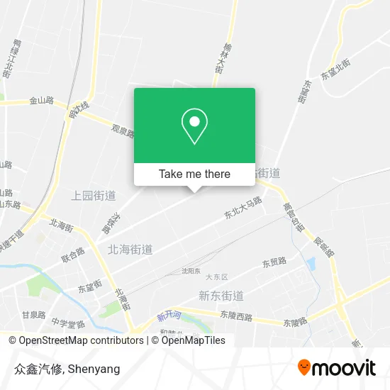 众鑫汽修 map