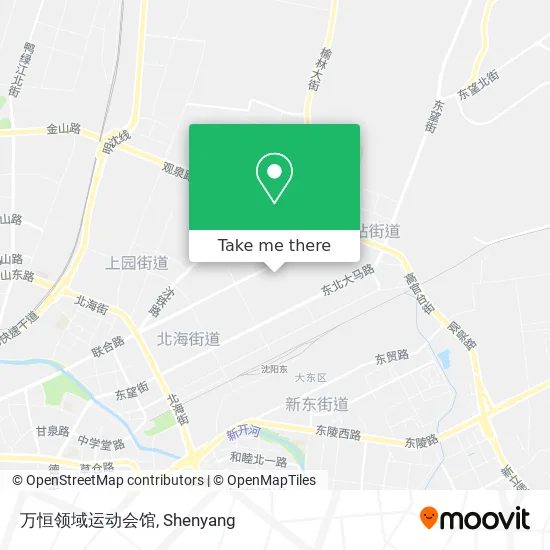 万恒领域运动会馆 map
