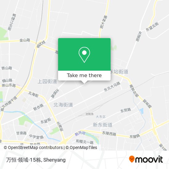 万恒·领域-15栋 map