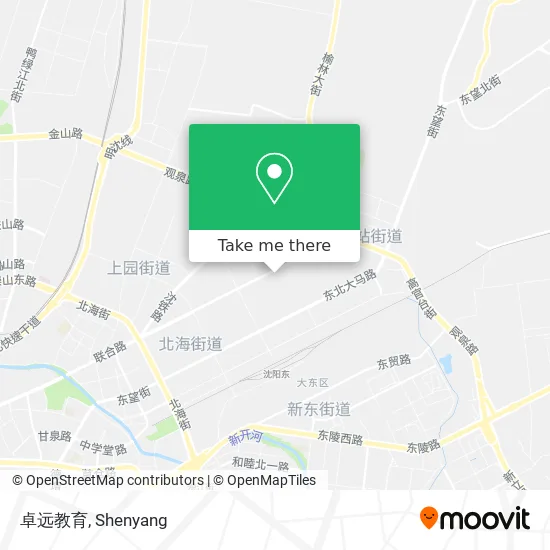 卓远教育 map