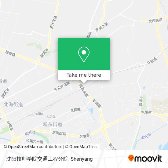 沈阳技师学院交通工程分院 map