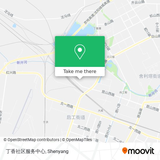 丁香社区服务中心 map