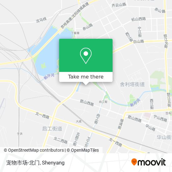 宠物市场-北门 map