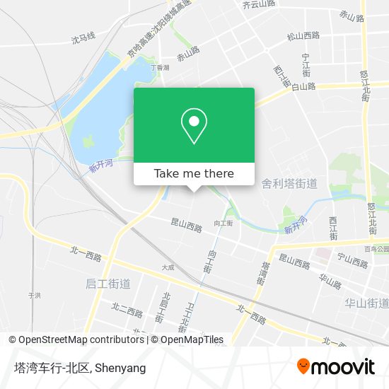塔湾车行-北区 map