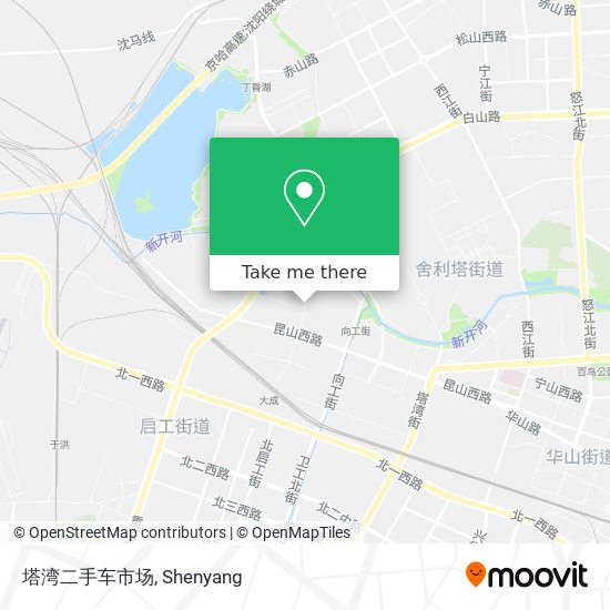 塔湾二手车市场 map