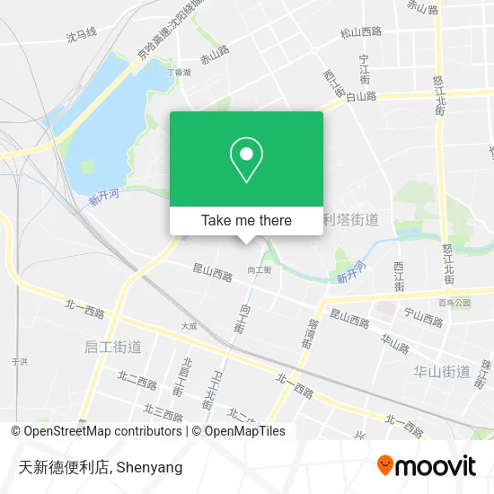 天新德便利店 map
