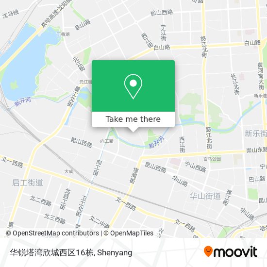 华锐塔湾欣城西区16栋 map