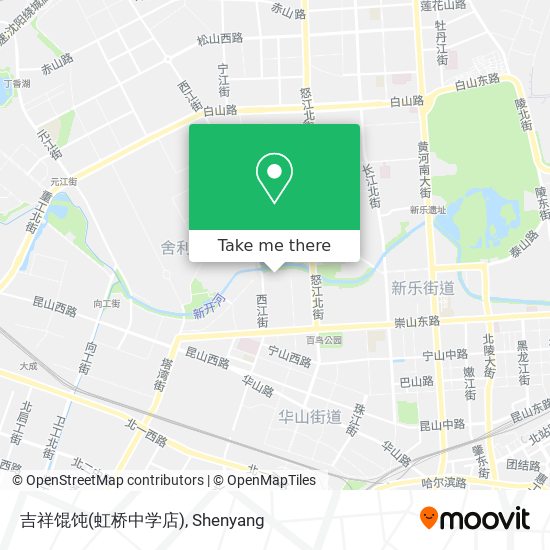 吉祥馄饨(虹桥中学店) map