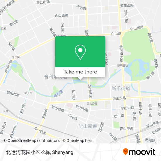 北运河花园小区-2栋 map