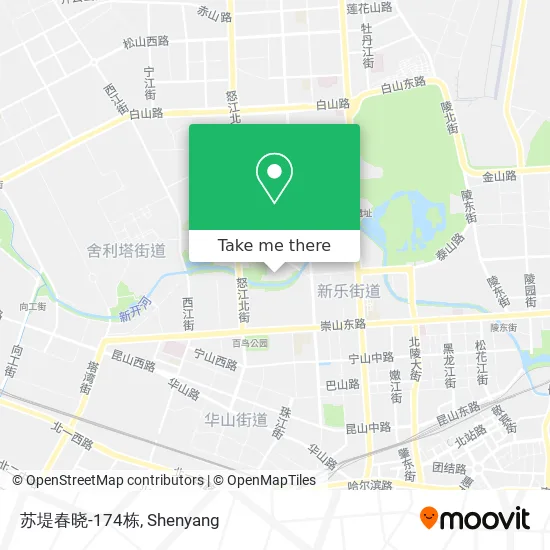 苏堤春晓-174栋 map