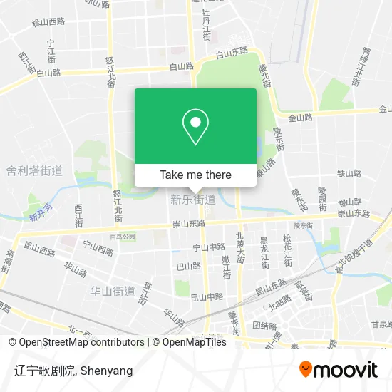 辽宁歌剧院 map