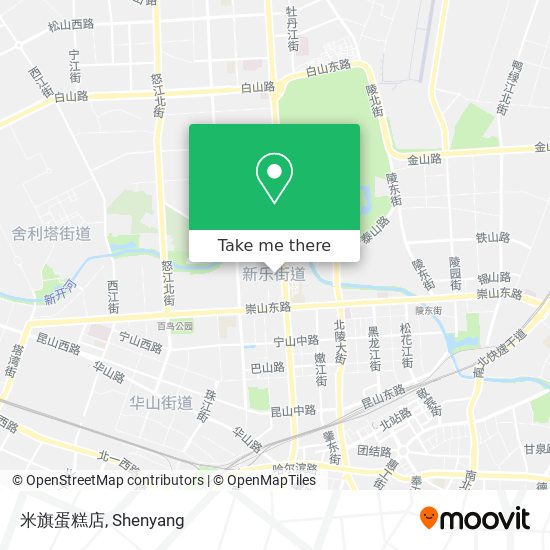 米旗蛋糕店 map