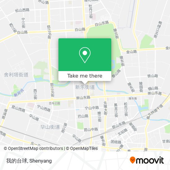我的台球 map